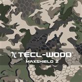 TECL-WOOD Maxshield 2 macro camoulfage pattern is earth-tones, visual confusion, high-contrast, attractive and distinctive.