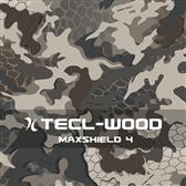 TECL-WOOD Maxshield 4 macro camoulfage pattern is earth-tones, visual confusion, high-contrast, attractive and distinctive.