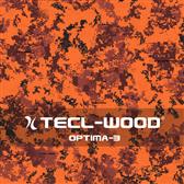 TECL-WOOD Optima-3  blaze camo is to make hunters as visible as possible to other hunters in the field.