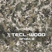 TECL-WOOD Optima-8 concealment camo pattern offers better concealment effect from early fall to beginning of winter and again in late spring.