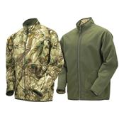 TECL-WOOD Functional Reversible Soft Shell Camouflage Jacket